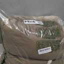 Faux Fur Throw Blanket for Couch - Luxurious Faux Rabbit Fur Bed Blanket Reversible - Cozy Warm Fluffy Fuzzy Plush Striped Blanket for Sofa Bedroom Living Room - 60x80 Inches Khaki