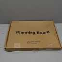 Clear Magnetic Acrylic Dry Erase Calendar for Fridge, Monthly & Weekly/Chore Chart Planning Board Set for Kids/Adults/Teens, Includes 7 Colorful Markers, 16"x12"