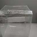 CroBlissful Acrylic Draft Cover with Front Overhanging Panel Shield for Lab Equipment or Office Use(15 x 15 x 15 Inches)
