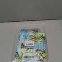 Milin Naco Mens Swim Trunks 5 inch Board Shorts with Zipper Pockets Bathing Suit Mesh Lining Swimsuit Quick Dry, Size: M