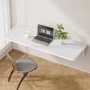 Dogsky Wall Mounted Folding Table 55x15.7 in - 400LB Capacity