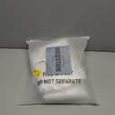 2 Packs Rectangle Tablecloth, 60 x 126 inch White Polyester Tablecloth for 8 Ft Rectangle Tables Fabric Table Cloth Stain and Wrinkle Resistant Washable Table Cover for Dining Table,Birthday,Party