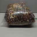 Fleece King Size Super Soft Cozy Leopard Print Blanket for Couch Bed, Cheetah Print Blanket for All Seasons 90"x108" (Dark Brown)