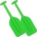 Telescoping Boat Paddle Collapsible Oar for Boat 21'' - 42'', Collapsible Paddle for Boat Kayaking Rafting Jet Ski Canoe Outdoor Kayak Water Sports and Safety Boat Accessories 2 Pack, Medium