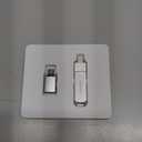 MFi Certified 512GB Flash Drive Photo Stick for iPhone, External Memory Photo Keeper Storage for Data Saver/Backup/Transfer Files/Picture/Video/iPhone/iPad/iOS/Android/PC (Gray) Space: ~484GB