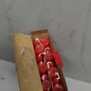 14 Pack Tall Red Taper Candles - 10 Inch Red Dripless, Unscented Dinner Candle - Paraffin Wax with Cotton Wicks - 8 Hour Burn Time.