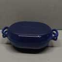 VORRINGARD Enameled Cast Iron Sourdough Bread Oven, Dutch Oven, Loaf Cast Iron Bread Pan for Homemade Bread Baking, Meatloaf Pan with Lid, 7QT, Blue