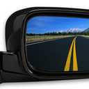 Right Passenger Side Rear View Mirror Replacement for Honda Accord LX/EX/SE 2003 2004 2005 2006 2007 - Rearview Mirror with 5pins, Power Adjustment, Heating. OEM: 76200-SDA-A11, 76200-SDA-A13 (Black)