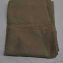 MIULEE Pack of 2 Decorative Outdoor Solid Waterproof Throw Pillow Covers Faux Linen Garden Farmhouse Cushion Cases for Patio Tent Balcony Couch Sofa 20x20 Inch Khaki