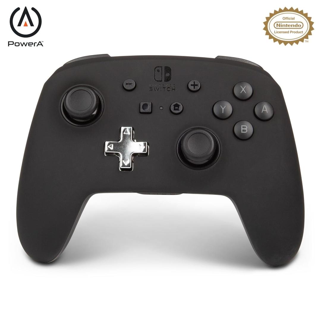 PowerA Enhanced Wireless Controller for Nintendo Switch / Switch 2 / Switch Lite / OLED Model - Black - Gamepad, game controller, Officially Licensed PowerA Enhanced Wireless Controller for Nintendo Switch / Switch 2 / Switch Lite / OLED Model - Black - Gamepad, game controller, Officially Licensed