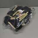 US Art Supply 3 inch Foam Sponge Wood Handle Paint Brush Set (Super Value Pack of 30 Brushes) - Lightweight, Durable and Great for Acrylics, Stains, Varnishes, Crafts, Art