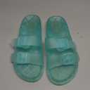 FUNKYMONKEY Women's Comfort Slides Double Buckle Adjustable EVA Flat Sandals (8)