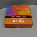 weillsnow 164 FT 500 LED Christmas Lights Outdoor, Waterproof Christmas Fairy Lights with Timer, Plug in Blue White LED String Lights with 8 Modes for Bedroom Wedding Party Xmas Decoration