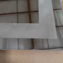 ROOMTEC 48 x 36 Inches LED Bathroom Mirror with Front and Backlit,Anti-Fog,3 Colors and Dimmable Light(Horizontal/Vertical), Silver