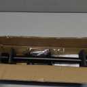 Short Curtain Rod 12-20 Inch Telescoping Side Curtain Rods, 1Inch Diameter Pole Adjustable Metal Drapery Rod, Matte Black