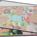 Tektalk Jigsaw Puzzle Board with Puzzle Dustproof Cover Up to 1500 Pieces (Khaki)