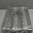 Auledio 2 Pack Spice Rack Organizer, 3 Tier Counter-top Stand or Wall Mounted Storage Rack Hanging Shelf for Kitchen Cabinet, Cupboard, Pantry Door or Bathroom Shower Cosmetic - Chrome