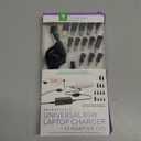 ReTrak Retractable Universal Ultrabook/Netbook/No... Charger, Black (ETCHGNBUNN)