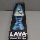 LAVA The Original Lamp - 14.5" Night Swim - Classic Liquid Motion Lamp - White Wax and Blue Liquid - Item #2095