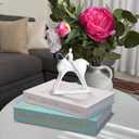 2 x Aesthetic Decorative Books for Home Decor, Set of 2 Linen Faux Book Storage Boxes, Decorative Book Boxes for Coffee Table, Bookshelf, Mantel, Living Room, Office, Bedroom (Green+Beige)