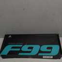 AULA F99 Wireless Mechanical Keyboard,Tri-Mode BT5.0/2.4GHz/USB-C Hot Swappable Custom Keyboard,Pre-lubed Linear Switches,RGB Backlit Computer Gaming Keyboards for PC/Tablet/PS/Xbox (Black&Grey&White)