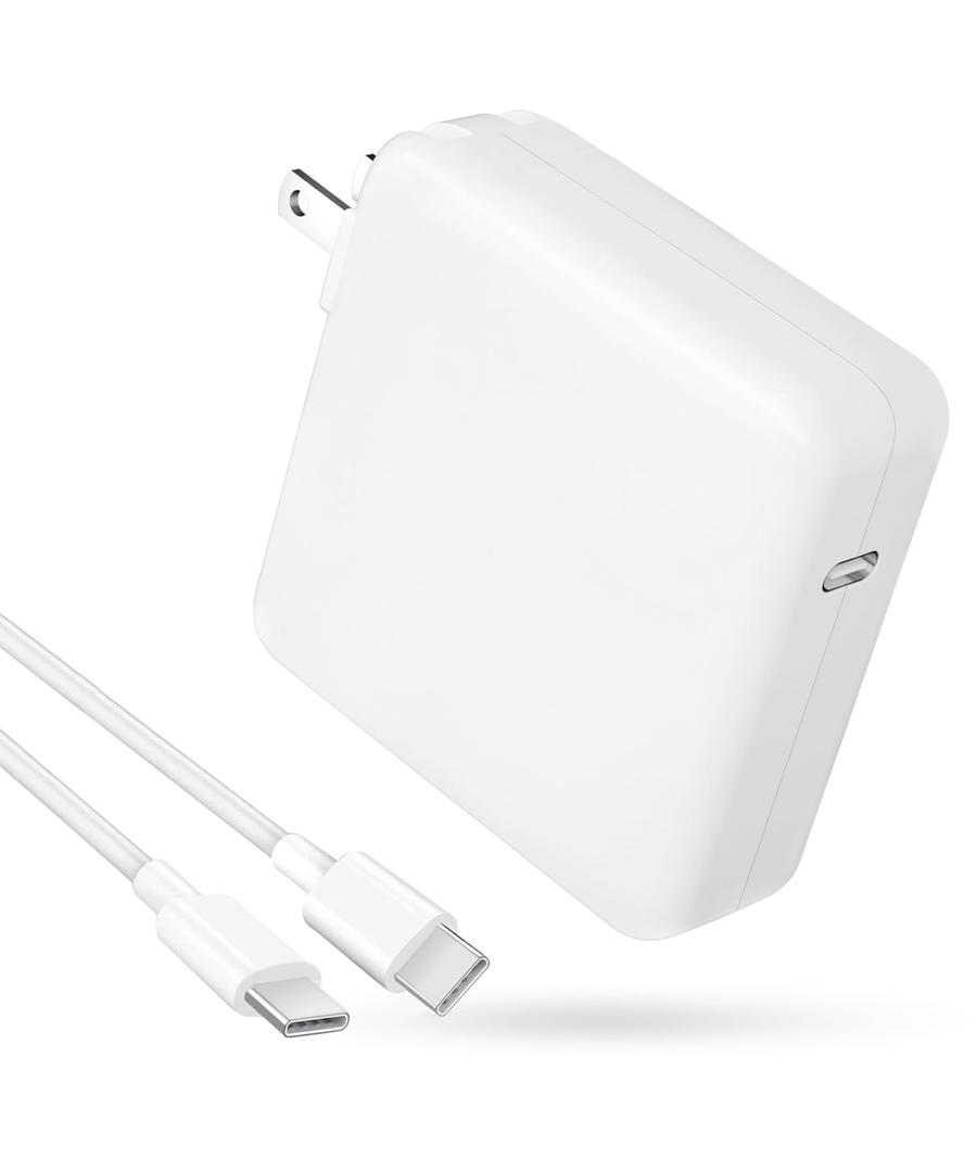 Mac Book Pro Charger  118W USB C Charger Fast Charger Compatible with MacBook pro/Air, M1 M2 M3 M4 M5, ipad Pro, Samsung Galaxy and More, Include Charge Cable
