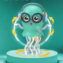 Dancing Jellydancer Baby Toy, Crawling Infant Tummy Time Toy,Dancing Loud Music Crawling Walking Toys for 3 4 5 6 7 8 Year Old Kids Boy Girl Birthday Gifts, Interactive Relax Fidget Gifts
