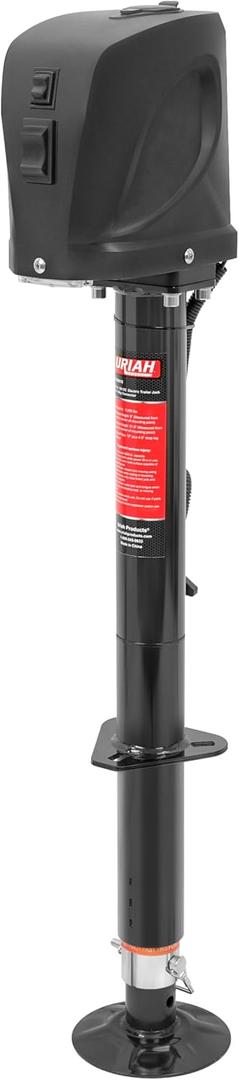 Uriah Products Electric Trailer Jack with 7-Way Connector, 12V, 5000 Lbs Lift Capacity - Heavy-Duty Stabilizer for RV, Boat, Utility, and Off-Road Vehicles Uriah Products Electric Trailer Jack with 7-Way Connector, 12V, 5000 Lbs Lift Capacity - Heavy-Duty Stabilizer for RV, Boat, Utility, and Off-Road Vehicles