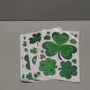 St Patricks Day Window Clings, 109 Pcs Shamrock Window Stickers for St Patricks Day Decorations