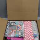 Avezano 192 Pcs 50s Party Plates Napkins 1950's Theme Rock Roll Party Tableware Back to 50s Disposable Paper Plates Napkins for Birthday Anniversary Party Decor Supplies for 24 Guests