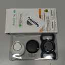 Smart Pet Tracker, Dog Tracker with Black Collar Holder, Smart Tag for Seamless Location Tracking, MFi Certificated, No Monthly Fee, Work with Find My, No GPS Tracker, iOS Only (Black)