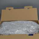 Electric Heated Blanket Queen Size Dual Control - 84"x90" Fast Heating Bed Blankets with 6 Heating Levels & 10 Hours Auto Off, Soft Ribbed Flannel, Over-Heat Protection ETL, Light Gray