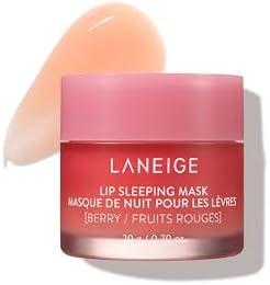 LANEIGE Lip Sleeping Mask: Nourish, Hydrate, Vitamin C, Murumuru & Shea Butter, Antioxidants, Flaky, Dry Lips