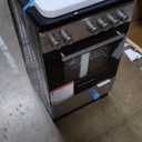 Hamilton Beach 20 Electric Range and Oven with VitroCeramic Cooktop, Heavy-Duty Knobs, Inox Stainless Steel