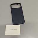 SHIELDON Genuine Leather Case for iPhone 17 Pro Max 6.9" 2025, [Camera Button Updated], Compatible with Magsafe, Magnetic Wireless Charging, Slim Fit, Non-Slip, Anti-Scratch, Shockproof - Navy Blue