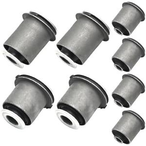 48632-34010 8Pcs Front Upper and Lower Control Arm Bushing Kit, Replacement for Toyota Sequoia 2001-2007, Replacement for Toyota Tundra 2000-2006, Replaces 48654-34010 48655-34010