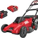 SKIL PWR CORE 40 Electric 20" Lawn Mower, Self-Propelled Cordless, Includes 40V 6.0Ah Battery and PWR Jump Charger - SM4910C-11