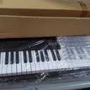 88 Key Digital Piano, Semi Weighted Electronic Keyboard Piano with Music Stand, Power Supply, Sustain Pedal, Stand, Bluetooth, MIDI, for Beginner Professional at Home, Stage