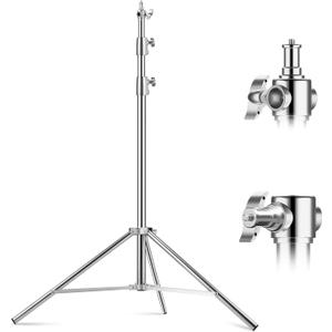9.2ft Stainless Steel Light Stand, Heavy Duty Photography Tripod