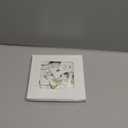 ASTARON 26 Pcs Self Adhesive Letter Patches Chenille Letters Stickers, A-Z Embroidered Applique Patches Alphabet Cloth Patch for Clothes, Bags, Hat, Phone Case, DIY Accessories (White)