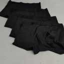 5Mayi Mens Underwear Boxer Briefs Short Leg Athletic Trunks Underwear for Men Pack No Fly (Medium)