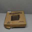 SUPEASY 6 Tier Desk Organizer with 4 Pen Holders, Mesh Paper Organizer Letter Tray with Handle, Desk Organizer Tray File Organizer for A4 File Folder, Black