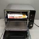 Ninja DCT451 12-in-1 Smart Double Oven with FlexDoor, Thermometer, FlavorSeal, Smart Finish, Rapid Top Convection and Air Fry Bottom , Stainless Steel