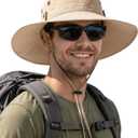 FURTALK Sun Hats for Men Fishing Hat UPF 80+ Foldable Wide Brim Outdoor Hiking Beach Summer Hats