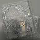 Weysat 8 Pcs Christmas Photo Ornaments Small Hanging Picture Frame Ornaments Wallet Size Picture Frames for Christmas Tree Decoration Tear the Scratch Film Before Use(2 x 3 Inch,Vertical)