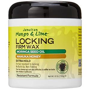 Jamaican Mango & Lime Locking Firm Hair Wax 6 oz 2 Pcs