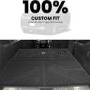 LASFIT Trunk Mat with Backrest Mat 2021-2026 for Chevrolet Chevy Suburban/GMC Yukon XL (Only Yukon XL, Not Fit Yukon)/Cadillac Escalade ESV (Only Escalade ESV, Not Fit Escalade)