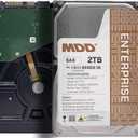 MDD MAXDIGITALDATA 2TB 7200RPM 128MB Cache SAS 6Gb/s 3.5inch Internal Enterprise Hard Drive (MD2TSAS12872E) - [NOT a SATA HDD] 