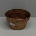 Metal Ice Bucket Galvanized Beverage Tub,Drink Buckets Large Cooler for Wine Beer Champagne Cocktails for Catering, Bars, Parties, Outdoor Events(Copper-1PC)