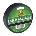 Duck Brand Black Masking Tape, 0.94 in. x 20 yd. (1 Roll)